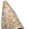 Fiesso by Aurelio Garcia Pointed Toe Multi Color Glitter Dress Shoes