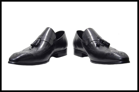 New Men's Fiesso Slip On Leather Dress Shoe FI 3146