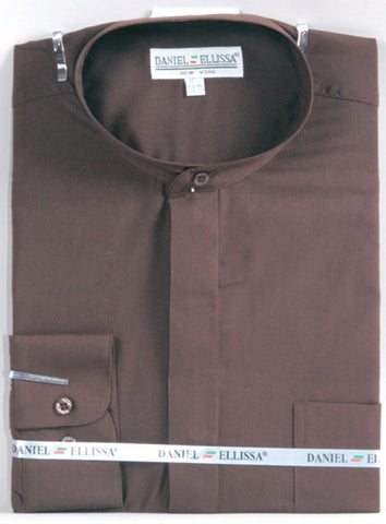 Daniel Ellissa basic Banded Collar Dress Shirt DS3001C