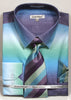 Men's Daniel Ellissa Two Tone Shaded Dress Shirt Reg Cuffs DS3795P2