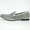 Fiesso Men's Loafers With Rhinestones FI 7098