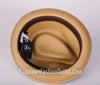 Men's Bailey Of Hollywood Straw Pinch Top Crown Billy Fedora Latte
