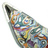 Men's Fiesso Leather Pointed Toe Multi Color Metal Tip Shoes FI 7467
