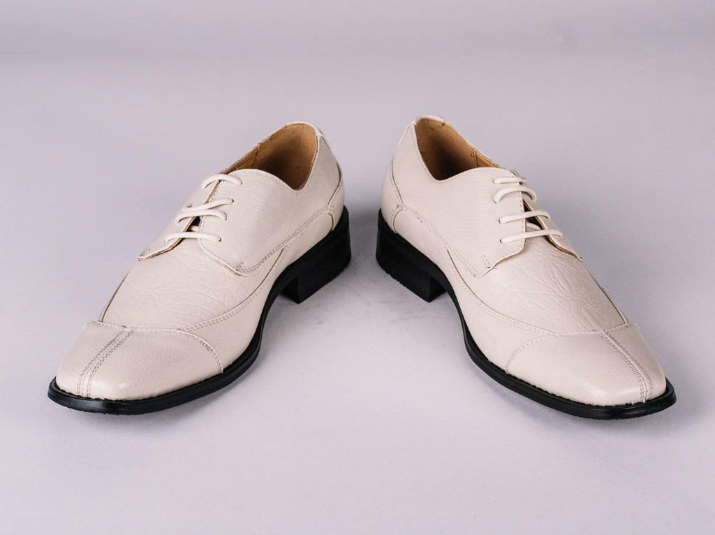 Cream Dress Shoes Mens Handmade Men Cream Color Brogue Shoes, Men