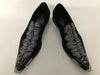 Men's Fiesso Black Suede Shoes FI 7008-2