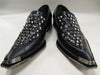 New Black Men's Fiesso Leather Slipon Shoes FI 6602