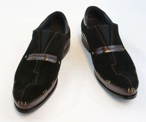 New Encore Dress Shoes by Fiesso Brown/Black FI8619