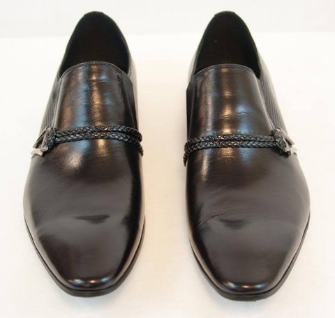New Encore Dress Shoes by Fiesso Black Pointed Toe FI 6628