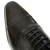 New Encore Fiesso Black Leather Cap Toe Oxford Dress Shoes FI 3227