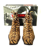 New Men's Fiesso Pony Hair Tiger/Leopard Boots FI 6410