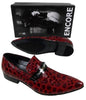 New Encore Red Print Shoes FI 3098